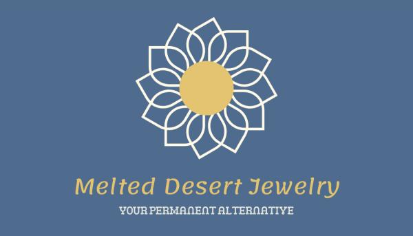 melted desert jewelry