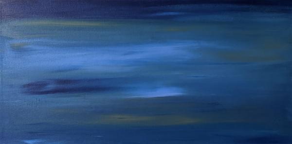 Painting: Chasing Blue