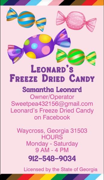 Leonard's Freeze Dried Candy