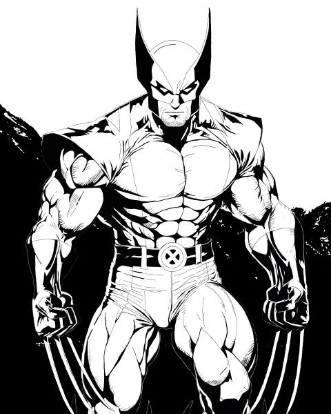 Wolverine 2 (B/W)