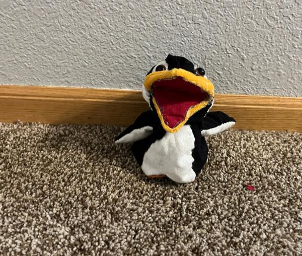 Penguin puppet picture