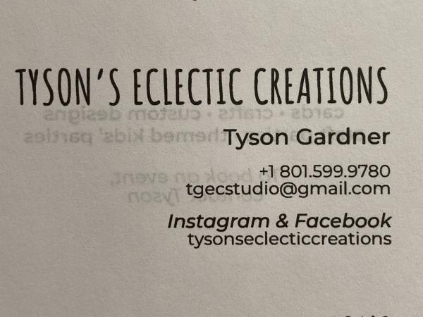 Tyson's Eclectic Creations