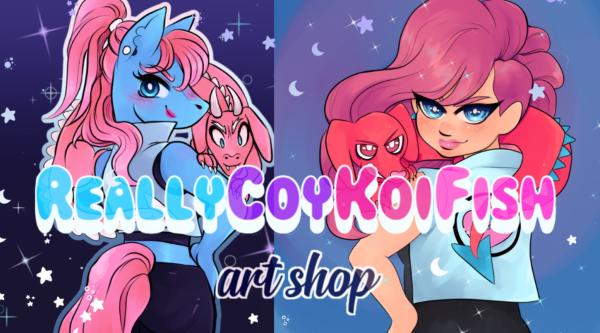 ReallyCoyKoiFish Art Shop