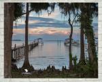 Old Florida at Dusk Original Nature Photograph, Fine Art Photograph, Scenic Waterscape, Florida Water Décor, Landscape Photo, Wall Artwork