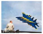 On the Flight Line, Fine Art Photograph, U.S. Navy Blue Angels, Flight Line Photo, Air Show Photograph, Patriotic Wall Décor, Gift for Him