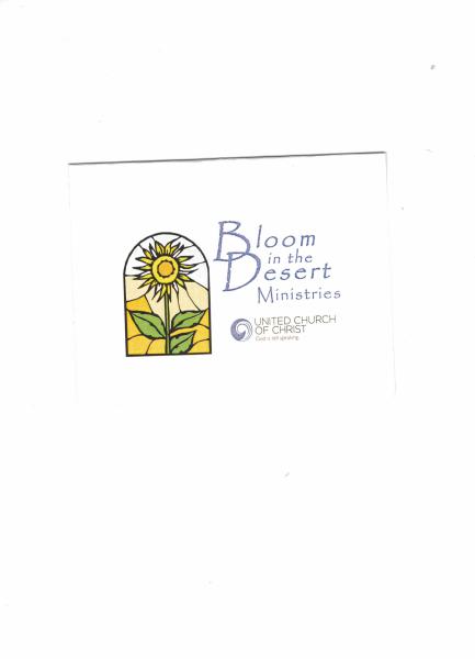 Bloom in the Desert - United Church of Christ