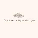 feathers + light designs