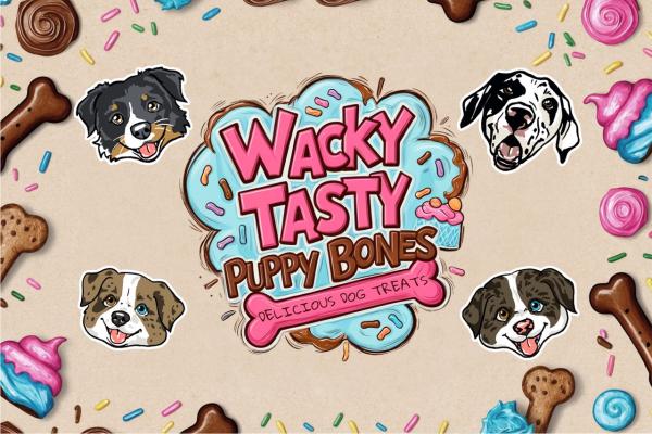 Wacky Tasty Puppy Bones