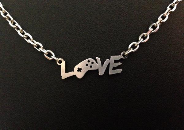 Gaming Love - Stainless Steel Necklace picture