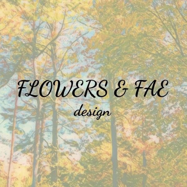 Flowers and Fae design